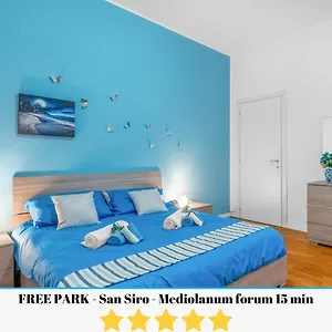 Free Park- San Siro - Mediolanum Forum 15 Min Appartamento